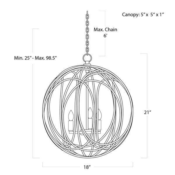 Ofelia Pendant Large